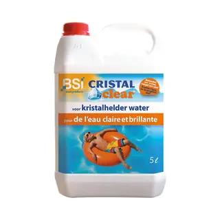Bsi - Cristal Clear - Voor Kristalhelder Zwembadwater - Zwembad - Spa - 5 L