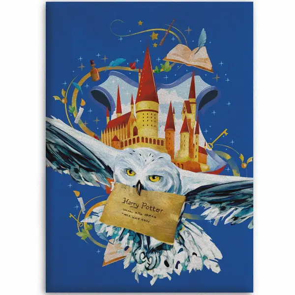 Harry Potter Fleecedekens Hedwig 110 X 140 Cm thumbnail