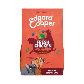 Edgard & Cooper Senior Hundefutter - Huhn & Lachs - 2, 5 Kg