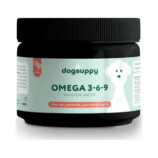 DogSuppy Huid & Vacht Supplement - Met Omega 3-6-9 - Speciaal Voor Droge Huid & Doffe Vacht - 100% Natuurlijk - 60 Snoepjes - Voor Herstel Van De Huidbalans -