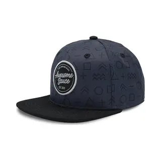 Awesome Sauce - Dark Rumours - 42cm Tot 48cm - Kinderpet Peuters - Pet - Snapback
