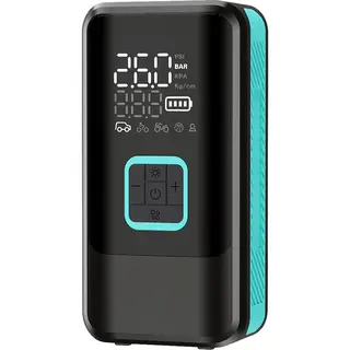 Black Rhino AeroBoost T-3 - Krachtige Autobanden Pomp - Hoge Pompcapaciteit 50L/minuut - Powerbankfunctie - Dual Digitale Display - Compressor Voor