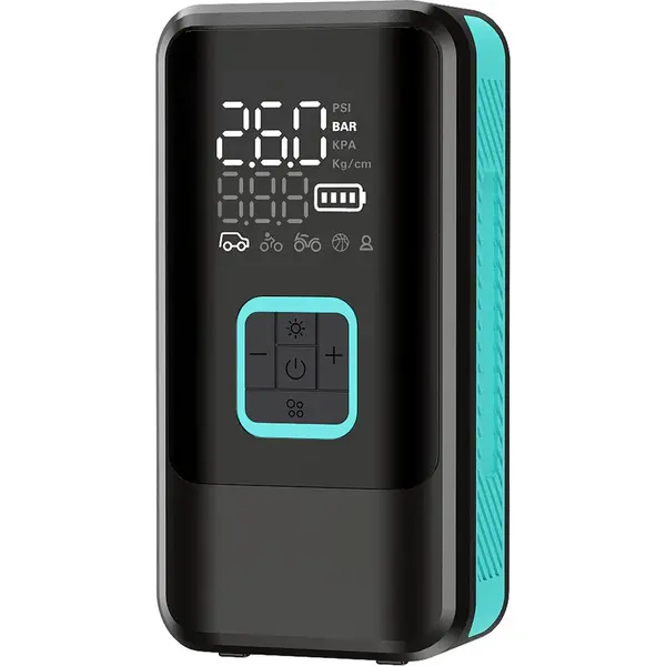 Black Rhino AeroBoost T-3 - Krachtige Autobanden Pomp - Hoge Pompcapaciteit 50L/minuut - Powerbankfunctie - Dual Digitale Display - Compressor Voor thumbnail