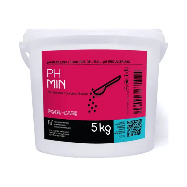 Pool-Care - Ph Min 5 Kg - Ph Minus Voor Zwembad - Granulaat Poeder - Zwembad - Spa thumbnail