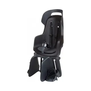 Bobike Go® Maxi - Fietsstoeltje Achter - Veiligheidsontwerp Met Dubbele Wanden - Urban Black