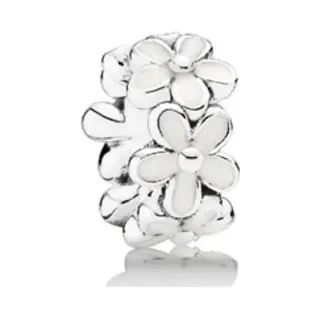 Pandora Darling Daisies Spacer Charm - Silver