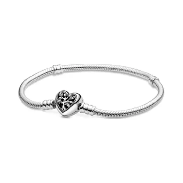 Pandora Original Moments Dames Armband Zilver - Zilverkleurig - 598827C01 - 17cm thumbnail