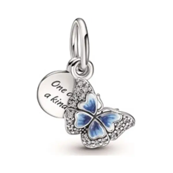 Pandora Blue Butterfly Drop Charm thumbnail