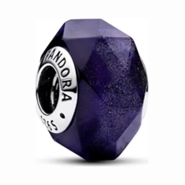 Pandora Faceted Blue Murano Glass Charm thumbnail