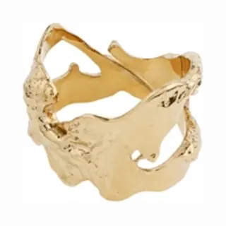 Pilgrim Gold Chunky Adjustable Ring - Adjustable