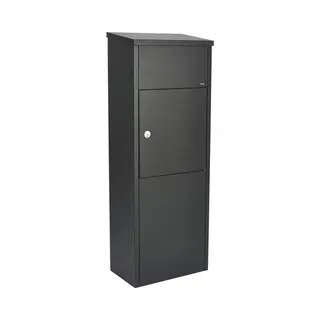 Allux Briefkasten 600 Schwarz