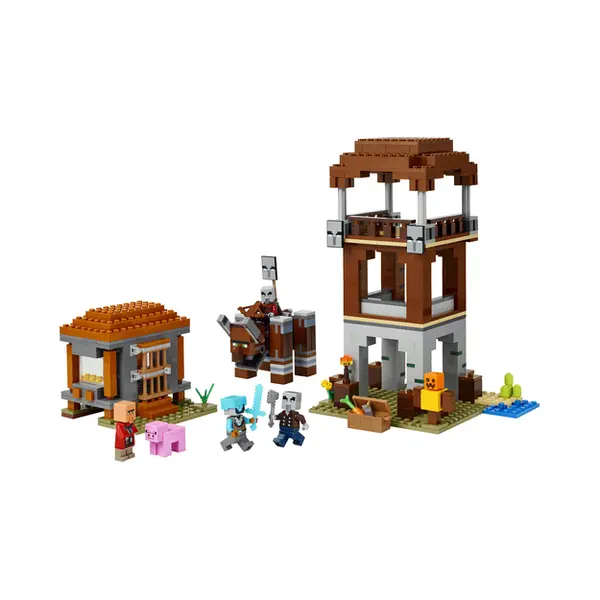 Lego 21278 Minecraft Ein Verwüster am Plünderer-Außenposten thumbnail