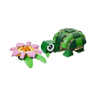 Lego 31377 Creator Turtle with a Water Lily Flower
