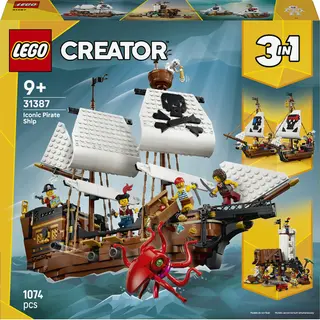 Lego 31387 Creator Iconic Pirate Ship