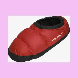 Nordisk Mos Down Slippers Red - Xs