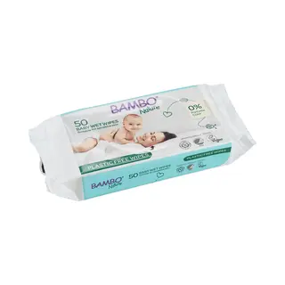 Bambo Nature Plastic-Free Wet Wipes