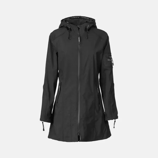 Ilse Jacobsen Softshell Regenjas RAIN07 - 001 Black thumbnail