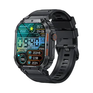 Denver Swc-191B smartwatch / sport watch 4.98 cm (1.96") Ips Digital 320 x 386 pixels Touchscreen Black