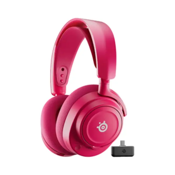 Steelseries Arctis Nova 7X Wireless Gen 2 Headset Draadloos Hoofdband Gamen Bluetooth Magenta thumbnail