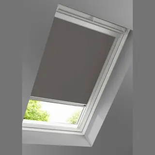 Itzala Blackout Budget Roller Blind Compatible With Velux Roof Windows With Size Codes M06, M35, 306, ‎Grey