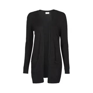 Vila Gebreid Vest 'Ril' Zwart