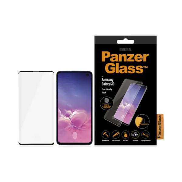 PanzerGlass ® Screen Protector Samsung Galaxy S10 Doorzichtige schermbeschermer 1 stuk(s) thumbnail