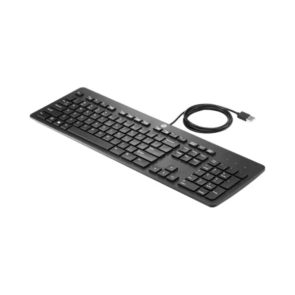 Hp Usb Business Slim Keyboard toetsenbord Kantoor Zwart thumbnail