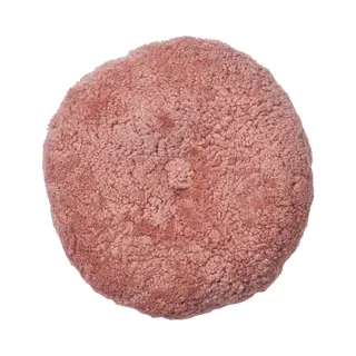 Sheepskin House - Rond Kussen - Dubbelzijdig - Ø40 Cm