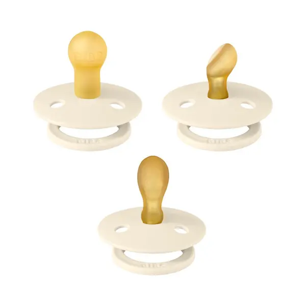 Bibs Try-It Colour 3 Pack Size 1 Ivory 3 Pcs thumbnail