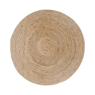House Nordic 3981092 Teppich Drinnen Rund Jute Natürlich/Natur
