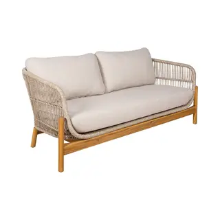House Nordic Terracina Loungebank Acacia|Beige