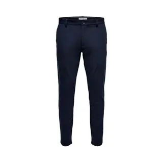 Only & Sons Heren Chino Broek Onsmark Pant Stripe Gw 3727 Tapered Blauw 28W / 34L Volwassenen