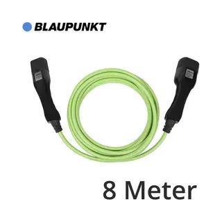 Blaupunkt A3P32AT2 electric vehicle charging cable Green Type 2 3 8 m