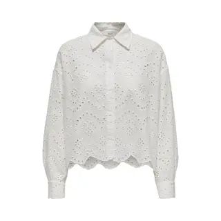 Only Damen Onlvalais L/S Shirt Wvn Noos 15269568, Cloud Dancer, Xs