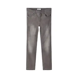 Name It Mädchen Nkmtheo Dnmthayer Cor1 Swe Pant Noos Hose, Medium Grey Denim, 98 Eu