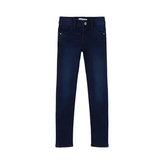 Name It Mädchen Nkfpolly Dnmtax Buks Noos Hose, Dark Blue Denim, 152 Eu