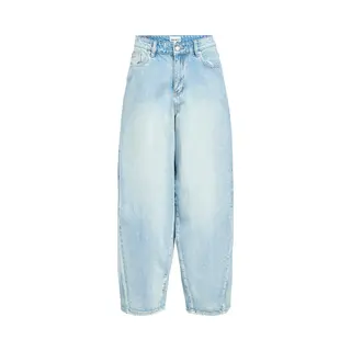 Object Collectors Item Object Objmoji Elsa Mw Super Barel Jeans Rep Broeken Dames - Lichtblauw - Maat M