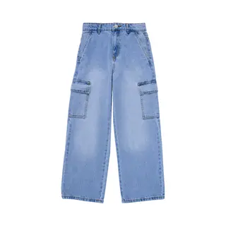 Name It Girl Cargohose Wide Fit Denim