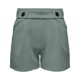 JdY Damen Jdygeggo Jrs Noos Shorts, Chinois Green/Detail, Black Button, Xl Eu