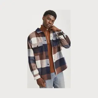 Jack & Jones Jjebradley Ollie Overshirt Ls Noos Langarmhemd Multicolor In L