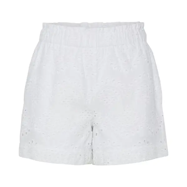 Pieces Broek 'PCVilde' Wit thumbnail