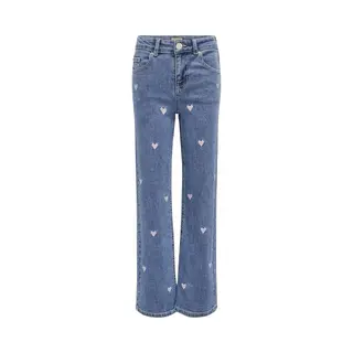 Only Girls Jeans 'KOGJuicy' Blauw Denim / Zilver