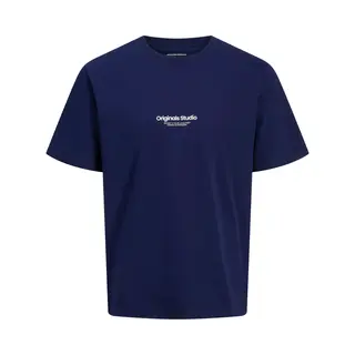Jack & Jones Jorvesterbro T-Shirt Ss Crew Neck Noos T-Shirt Blue