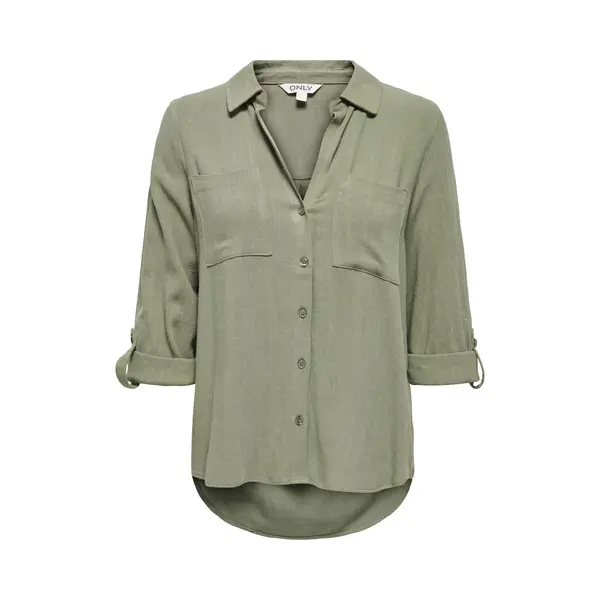 Only - Onlyasmin-Siesta Ls Li Bl Shirt Pnt Noos Dames Blouse thumbnail