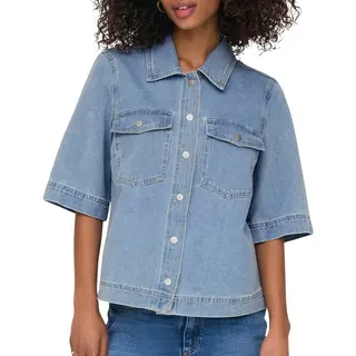 Only Blouse 'ONLBelle' Blauw Denim