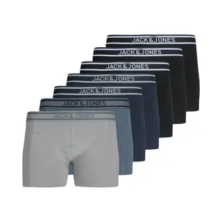 Jack & Jones John Solid Trunk Boxershorts Junior (7-pack) - Maat 140