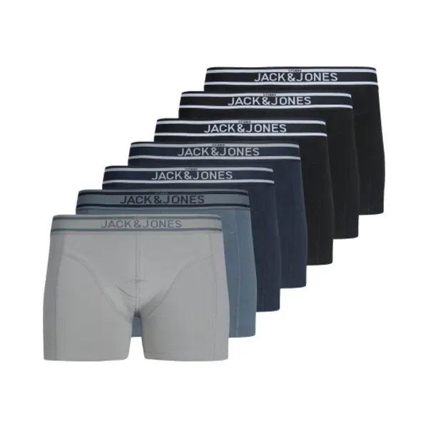 Jack & Jones John Solid Trunk Boxershorts Junior (7-pack) - Maat 140 thumbnail