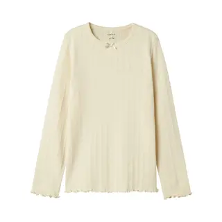 Name It - Nkfnolea Ls Slim Top Pb - Meisjes - Blouses