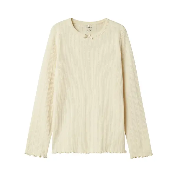 Name It - Nkfnolea Ls Slim Top Pb - Meisjes - Blouses thumbnail