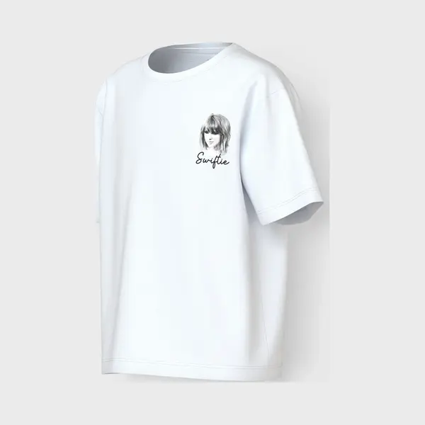 Name It - Nkffern Cicons Ss Nreg Top Sky - Meisjes - T-shirts thumbnail